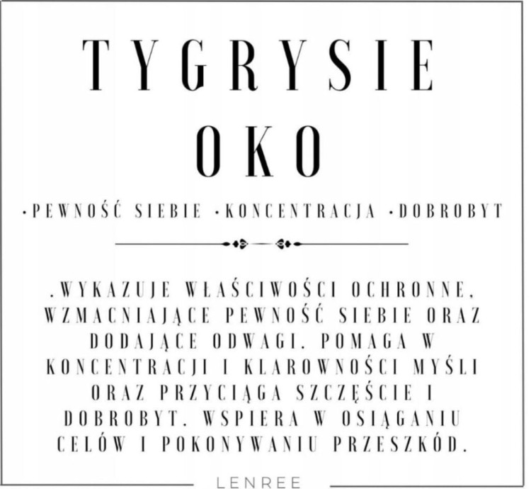 BRANSOLETKA TYGRYSIE OKO ZIELONE 6MM ELASTYCZNA