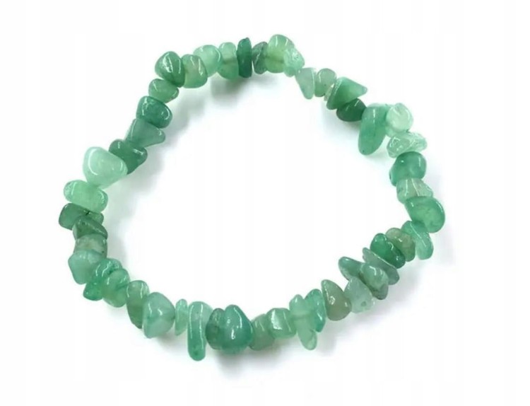 Bransoletka awenturyn sieczka kamienie naturalne