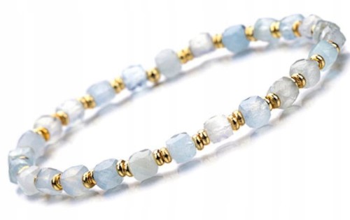 Bransoletka Apatyt naturalny – rozwój, odwaga, motywacja, prezent