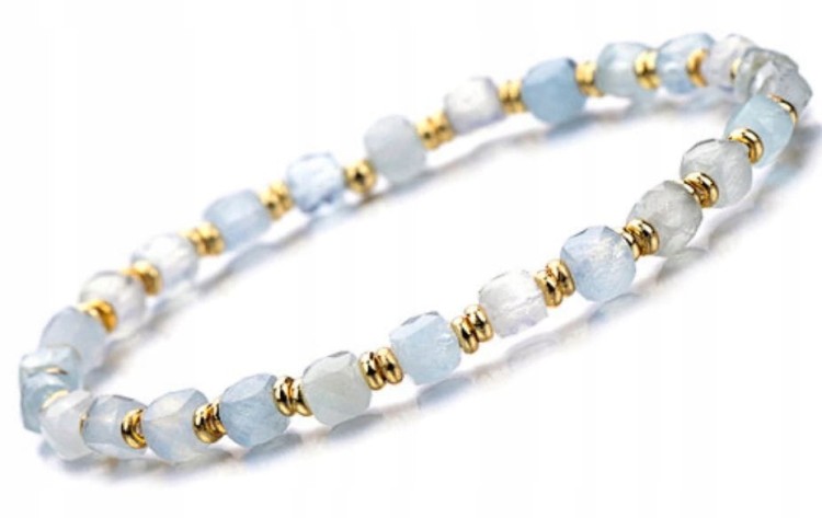 Bransoletka Apatyt naturalny – rozwój, odwaga, motywacja, prezent