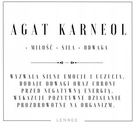 Bransoletka na sznurku agat karneol hematyt kamienie naturalne regulowana