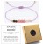 Bransoletka miłość kwarc rodonit granat LENREE