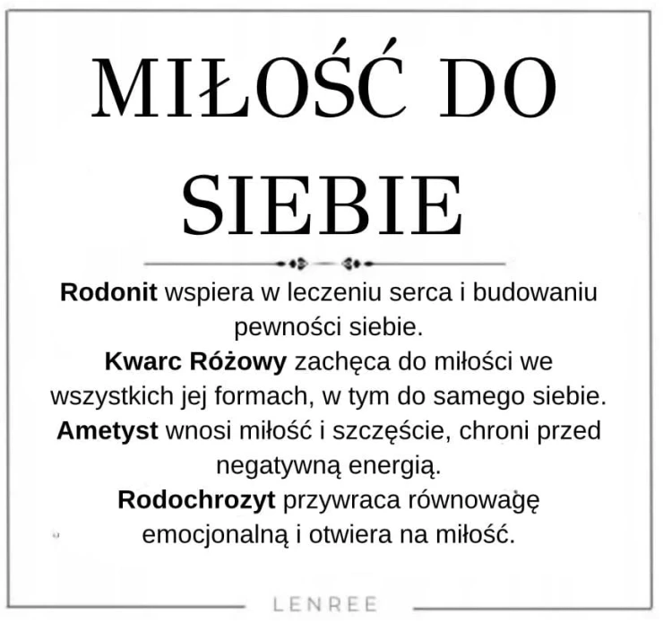 Bransoletka kamienie naturalne miłość do siebie kwarc ametyst