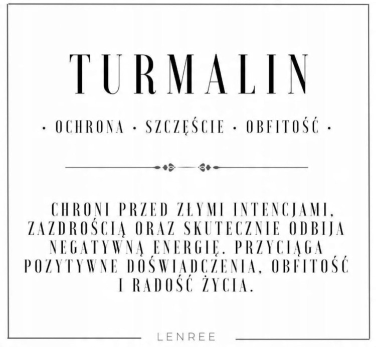 Bransoletka turmalin malachit męska uniseks ochrona energia prezent
