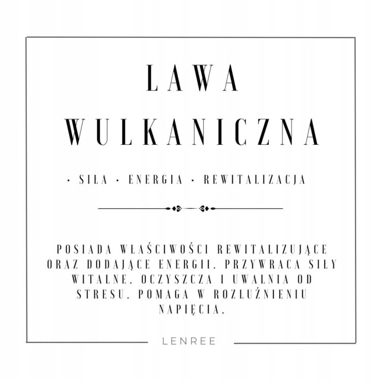 BRANSOLETKI MĘSKIE ZESTAW LAWA WULKANICZNA KAMIENIE NATURALNE + PUDEŁKO
