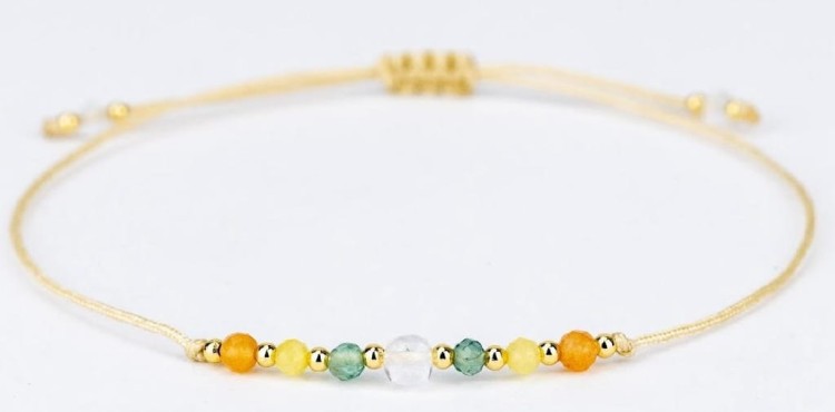 Bransoletka zodiakalna Rak empatia spokój ochrona LENREE