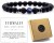 Bransoletka turmalin i lapis lazuli 8mm kamień ochrony LENREE
