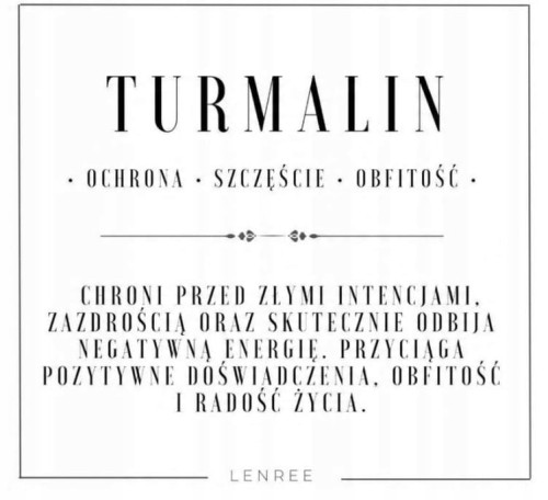 Bransoletka turmalin i lapis lazuli 8mm kamień ochrony LENREE