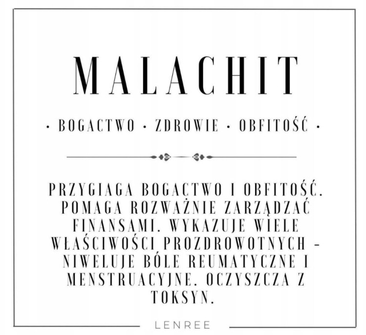 BRANSOLETKA UNISEKS MALACHIT LAWA WULKANICZNA OCHRONA ZDROWIE ENERGIA