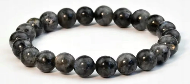 Bransoletka z labradorytu 8mm ochrona siła oczyszczenie LENREE