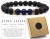 Bransoletka Lapis Lazuli Fasetowany Lawa Wulkaniczna Hematyt Unisex LENREE