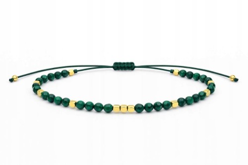 Bransoletka z kamieni naturalnych MALACHIT LENREE