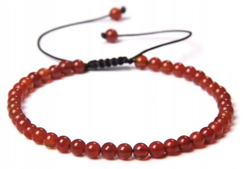 Bransoletka z kamieni naturalnych AGAT KARNEOL LENREE