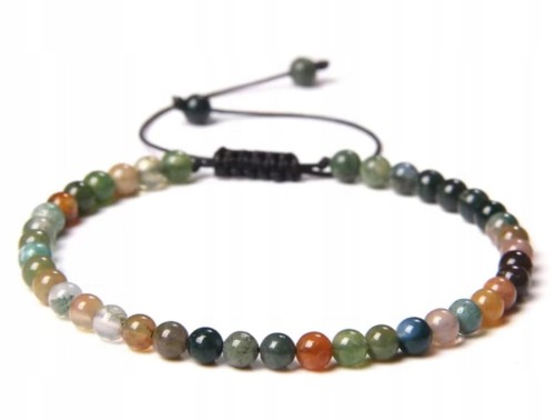 Bransoletka z kamieni naturalnych AGAT INDYJSKI LENREE