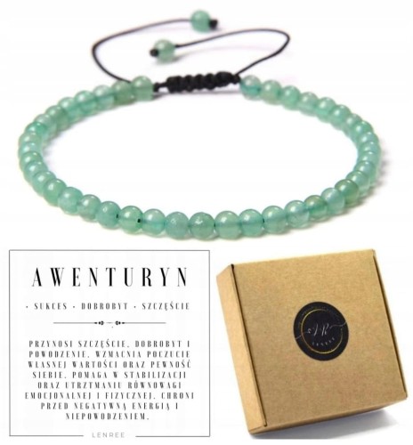 Bransoletka z kamieni naturalnych AWENTURYN LENREE