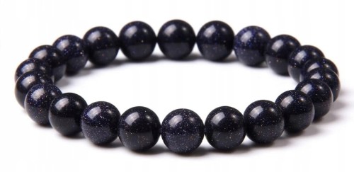 Bransoletka z kamieni NOC KAIRU 8mm ochrona sukces energia LENREE