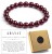 Bransoletka z kamieni GRANAT 8mm naturalny elegancka LENREE