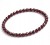 Bransoletka z kamieni GRANAT 4mm fasetowany elegancka LENREE