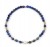 Bransoletka LAPIS LAZULI perła kamienie naturalne elegancka LENREE