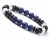 Bransoletka TURMALIN LAPIS LAZULI kamienie naturalne LENREE