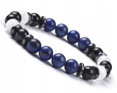Bransoletka TURMALIN LAPIS LAZULI kamienie naturalne LENREE