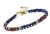 Bransoletka LAPIS LAZULI GRANAT naturalne kamienie prezent LENREE