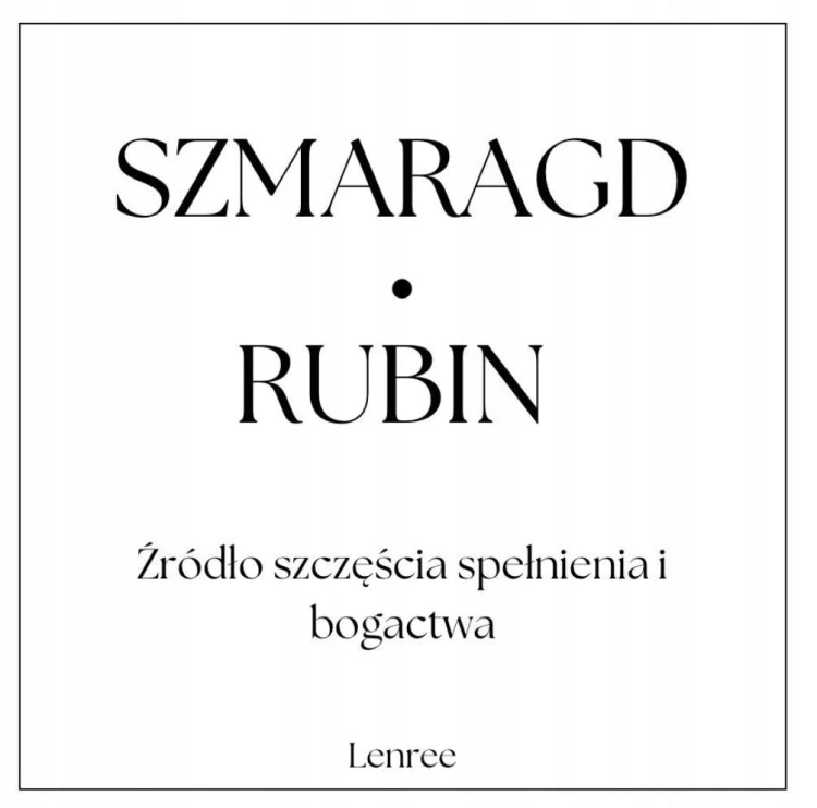 Bransoletka SZMARAGD RUBIN złota regulowana na sznurku LENREE