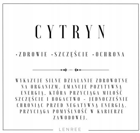 Bransoletka damska cytryn perła kamienie naturalne stal chirurgiczna złote
