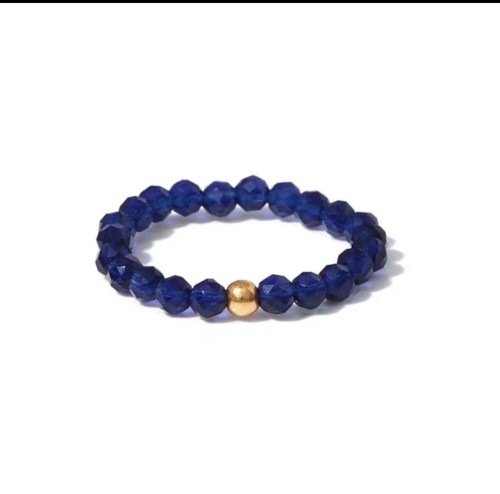 Pierścionek LAPIS LAZULI Naturalny Kamień Mądrości LENREE